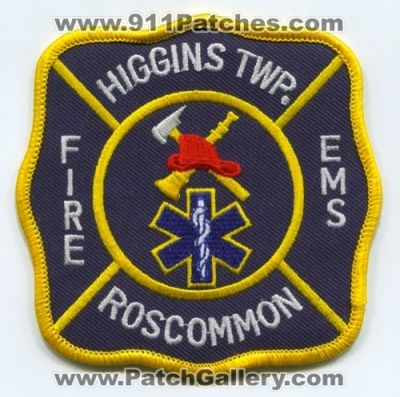 Higgins Township Fire EMS Department Roscommon (Michigan)
Scan By: PatchGallery.com
Keywords: twp. dept.