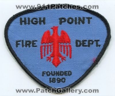 High Point Fire Department (North Carolina)
Scan By: PatchGallery.com
Keywords: dept.