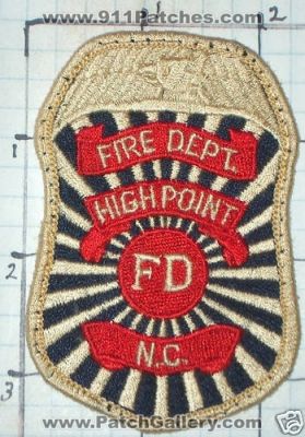 High Point Fire Department (North Carolina)
Thanks to swmpside for this picture.
Keywords: dept. fd n.c.