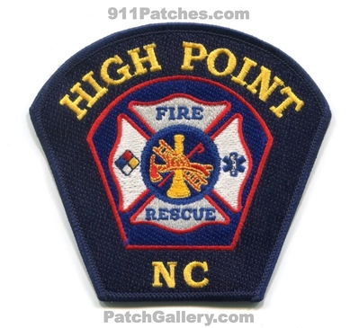 High Point Fire Rescue Department Patch (North Carolina)
Scan By: PatchGallery.com
Keywords: dept.
