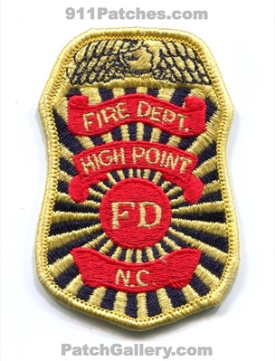 High Point Fire Department Patch (North Carolina)
Scan By: PatchGallery.com
Keywords: dept. fd