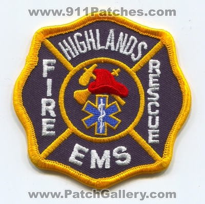 Highlands Fire Rescue Department Patch (Texas)
Scan By: PatchGallery.com
Keywords: dept. ems