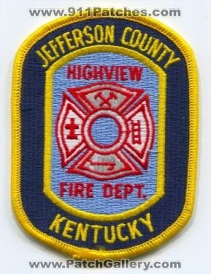 Highview Fire Department (Kentucky)
Scan By: PatchGallery.com
Keywords: dept. jefferson county co.