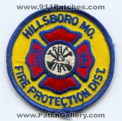 Hillsboro Fire Protection District (Missouri)
Scan By: PatchGallery.com
Keywords: mo. dist. department dept.