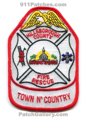 Hillsborough County Fire Rescue Department Town N' Country Patch (Florida)
Scan By: PatchGallery.com
Keywords: co. dept.