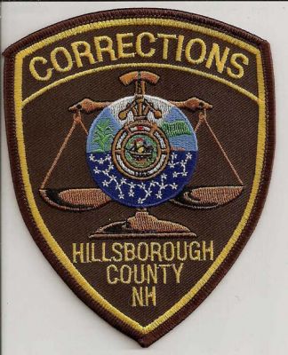 Hillsborough County Corrections
Thanks to EmblemAndPatchSales.com for this scan.
Keywords: new hampshire sheriff doc