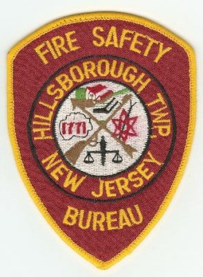 Hillsborough Twp Fire Safety Bureau
Thanks to PaulsFirePatches.com for this scan.
Keywords: new jersey township