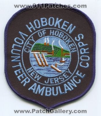 Hoboken Volunteer Ambulance Corps Patch (New Jersey)
Scan By: PatchGallery.com
Keywords: city of vol. corps ems