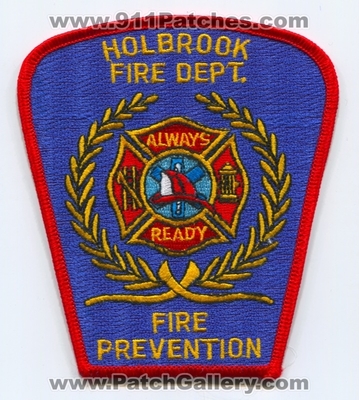 Holbrook Fire Department Fire Prevention Patch (New York)
Scan By: PatchGallery.com
Keywords: dept.