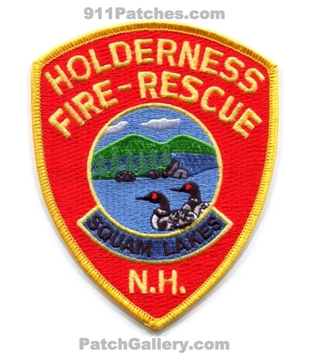 Holderness Fire Rescue Department Patch (New Hampshire)
Scan By: PatchGallery.com
Keywords: dept. squam lakes