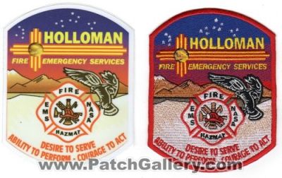 Hollman Air Force Base Fire Emergency Services (New Mexico)
Thanks to Jack Bol for this scan.
Keywords: afb usaf ems nasa hazmat haz-mat