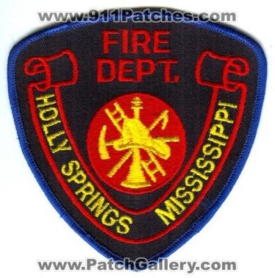 Holly Springs Fire Department (Mississippi)
Scan By: PatchGallery.com
Keywords: dept.