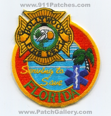 Hollywood Fire Department Patch (Florida)
Scan By: PatchGallery.com
Keywords: dept. serving to save