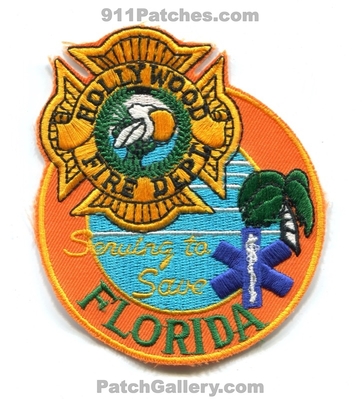 Hollywood Fire Department Patch (Florida)
Scan By: PatchGallery.com
Keywords: dept. serving to save