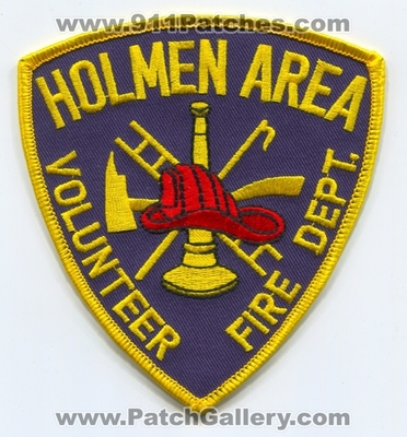 Holmen Area Volunteer Fire Department Patch (Wisconsin)
Scan By: PatchGallery.com
Keywords: vol. dept.