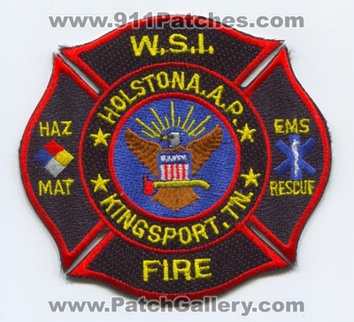 Holston Army Ammunition Plant AAP Fire Department Kingsport US Army Military Patch (Tennessee)
Scan By: PatchGallery.com
Keywords: a.a.p. dept. tn. w.s.i. wsi rescue ems hazmat haz-mat