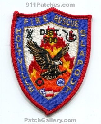 Holtville Slapout Fire Rescue Department District 600 Patch (Alabama)
Scan By: PatchGallery.com
Keywords: dept. dist. number no. #600