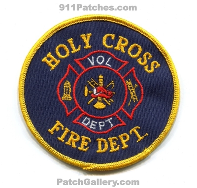Holy Cross Volunteer Fire Department Patch (Iowa)
Scan By: PatchGallery.com
Keywords: vol. dept.