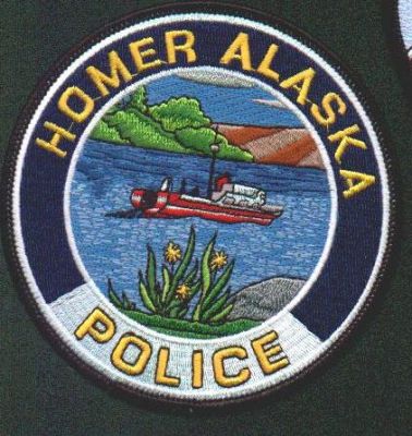 Homer Police
Thanks to EmblemAndPatchSales.com for this scan.
Keywords: alaska