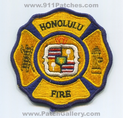 Honolulu Fire Department Patch (Hawaii)
Scan By: PatchGallery.com
Keywords: dept.