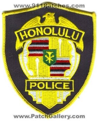Honolulu Police (Hawaii)
Scan By: PatchGallery.com 
