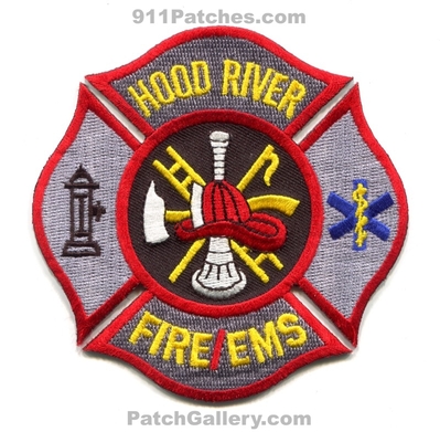Hood River Fire EMS Department Patch (Oregon)
Scan By: PatchGallery.com
Keywords: dept.
