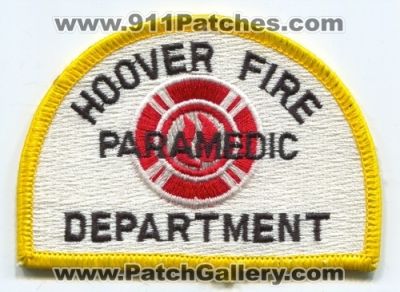 Hoover Fire Department Paramedic (Alabama)
Scan By: PatchGallery.com
Keywords: dept. ems