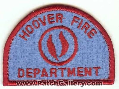 Hoover Fire Department (Alabama)
Thanks to PaulsFirePatches.com for this scan.
