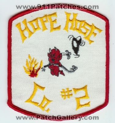 Hope Hose Fire Department Company Number 2 (New Jersey)
Thanks to Mark C Barilovich for this scan.
Keywords: dept. co. no. #2