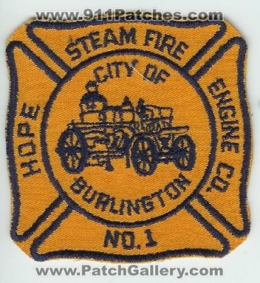 Hope Steam Fire Department Engine Company Number 1 (New Jersey)
Thanks to Mark C Barilovich for this scan.
Keywords: dept. co. city of burlington no. #1