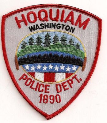 Hoquiam Police Dept
Thanks to EmblemAndPatchSales.com for this scan.
Keywords: washington department