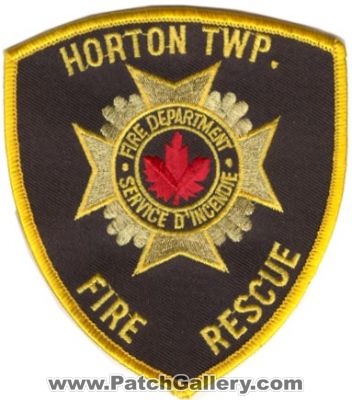 Horton Twp Fire Rescue (Canada ON)
Thanks to zwpatch.ca for this scan.
Keywords: township department