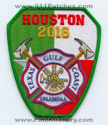 Texas Gulf Coast Chapter of SPAAMFAA Houston 2016 Patch (Texas)
Scan By: PatchGallery.com
Keywords: Society for the Preservation and & Appreciation of Antique Motor Fire Apparatus in America The Antique Fire Apparatus Club of America