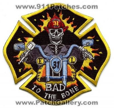 Houston Fire Department Station 31 (Texas)
Scan By: PatchGallery.com
Keywords: dept. hfd company engine ladder bad to the bone