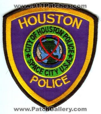 Houston Police Department (Texas)
Scan By: PatchGallery.com
Keywords: nasa city of dept.