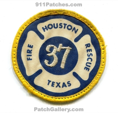 Houston Fire Department Station 37 Patch (Texas)
Scan By: PatchGallery.com
Keywords: dept. hfd rescue company co.
