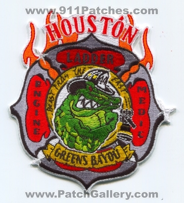 Houston Fire Department Station 44 Patch (Texas)
Scan By: PatchGallery.com
Keywords: Dept. HFD H.F.D. Engine Ladder Medic Company Co. Greens Bayou - Beast from the East