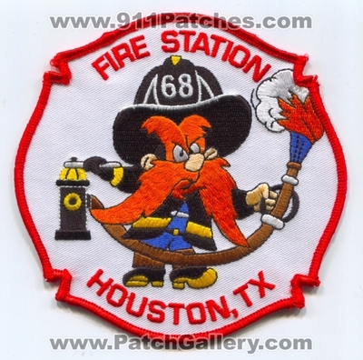 Houston Fire Department Station 68 Patch (Texas)
Scan By: PatchGallery.com
Keywords: Dept. HFD H.F.D. Company Co. tx Yosemite Sam