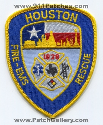 Houston Fire Department (Texas)
Scan By: PatchGallery.com
Keywords: ems rescue hfd h.f.d.