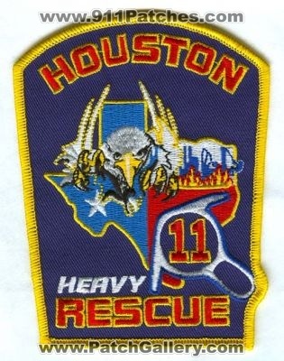 Houston Fire Department Heavy Rescue 11 Patch (Texas)
Scan By: PatchGallery.com
Keywords: dept. hfd company co. station