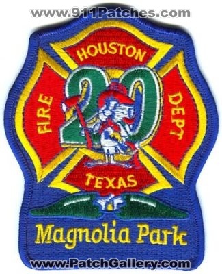 Houston Fire Department Station 20 Patch (Texas)
Scan By: PatchGallery.com
Keywords: dept. hfd company co. magnolia park