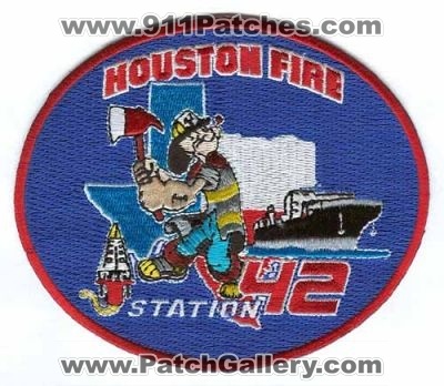 Houston Fire Department Station 42 (Texas)
Scan By: PatchGallery.com
Keywords: dept. hfd company popeye