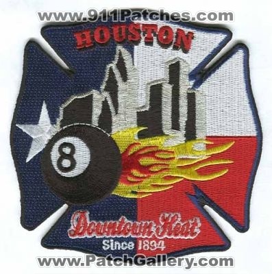 Houston Fire Department Station 8 Patch (Texas)
Scan By: PatchGallery.com
Keywords: dept. hfd company co. downtown heat since 1894