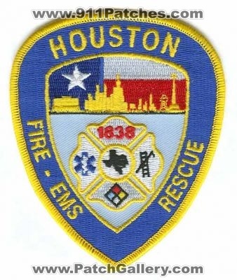 Houston Fire Department (Texas)
Scan By: PatchGallery.com
Keywords: dept. hfd ems rescue