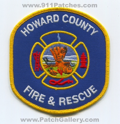 Howard County Fire and Rescue Department Patch (Maryland)
Scan By: PatchGallery.com
Keywords: co. & dept.