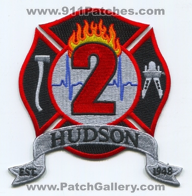 Hudson Fire Department 2 Patch (UNKNOWN STATE)
Scan By: PatchGallery.com
Keywords: dept. company co. station