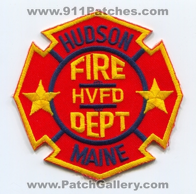 Hudson Volunteer Fire Department Patch (Maine)
Scan By: PatchGallery.com
Keywords: vol. dept. hvfd
