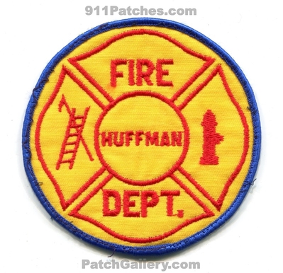 Huffman Fire Department Patch (Texas)
Scan By: PatchGallery.com
Keywords: dept.