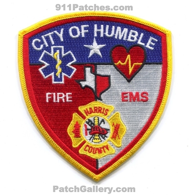 Humble Fire EMS Department Harris County Patch (Texas)
Scan By: PatchGallery.com
Keywords: city of dept. co.