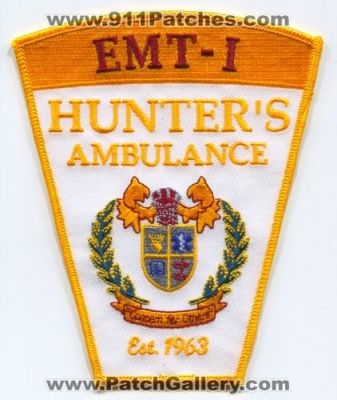 Hunters Ambulance EMT-I (Connecticut)
Scan By: PatchGallery.com
Keywords: ems emti